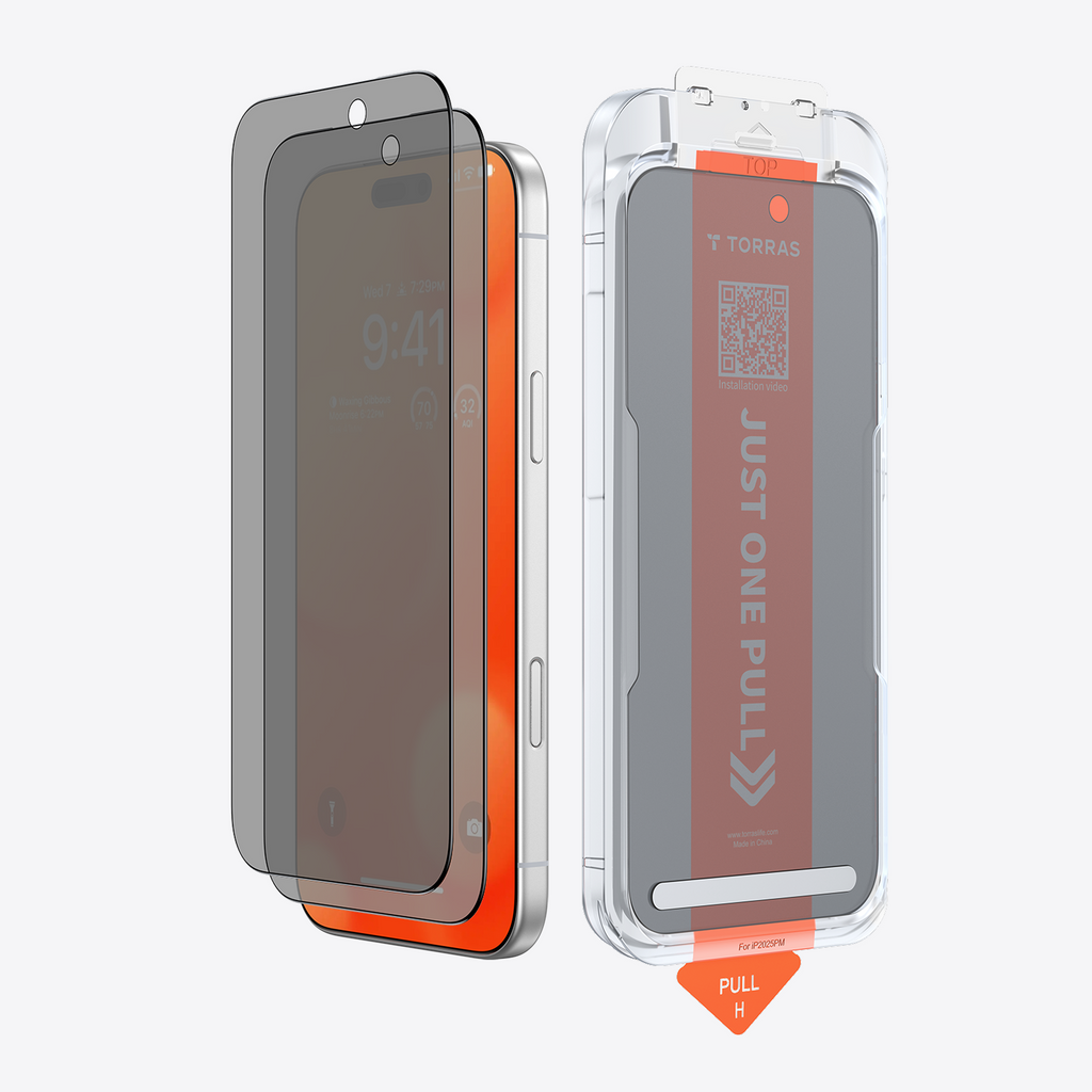 GlassGo Privacy Screen Protector iPhone 17 Pro